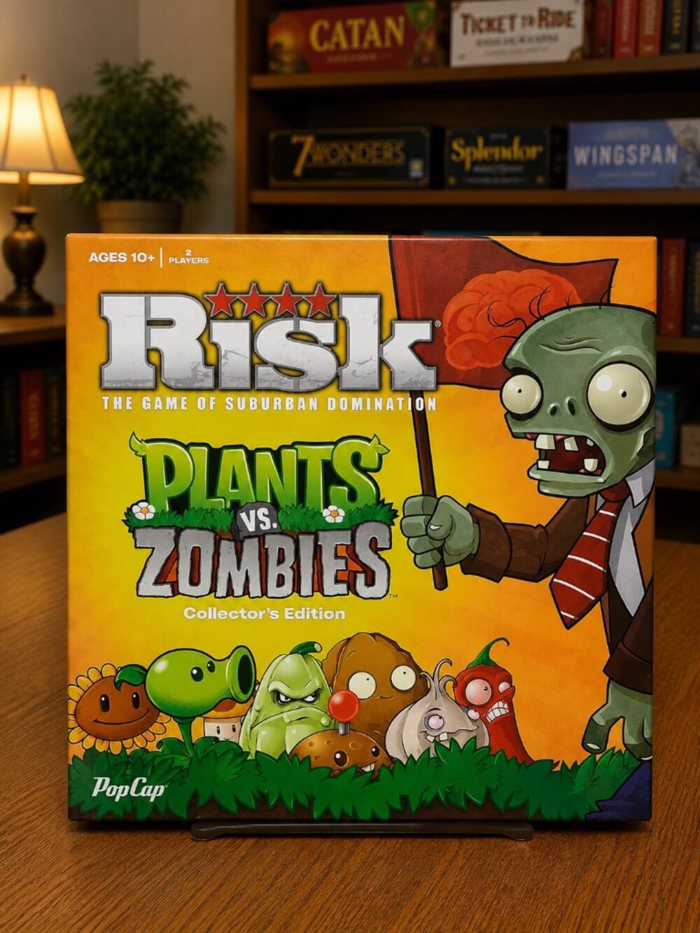 Plants vs. Zombies Risk Board Game - Collector's Edition